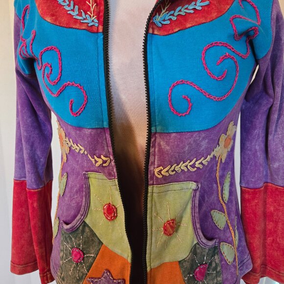 Funky BoHo Hoodie - Picture 7 of 11